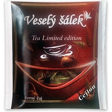 Růžová čajovna Pangea Tea Kusovka Černý cejlon Veselý šálek černý porcovaný čaj 1,85 g