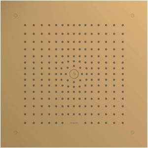 Hansgrohe Raindance E - Горен душ, 40x40 см, полиран бронз 26252140 (26252140)