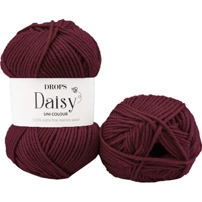 Drops Daisy uni 36 grape