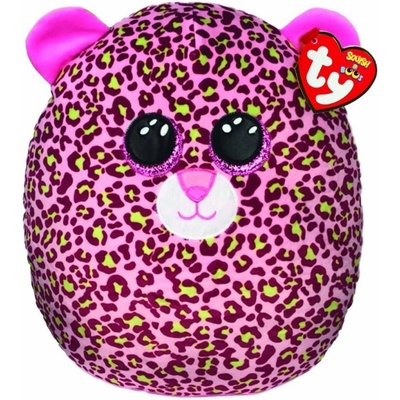 Ty Squish a Boos LAINEY růžový leopard 22 cm