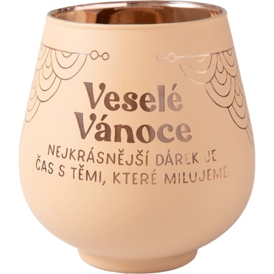 Albi Zrcadlový svícen - Veselé Vánoce