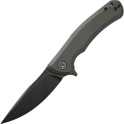 Petrified Fish Warrior V2 Black Stonewashed N690, Army Green G10 PFP17AGRDW