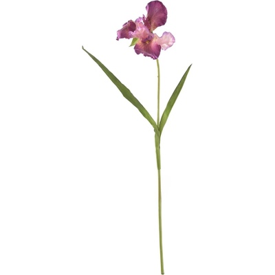 Indecor Umelý kosatec tmavofialový 95 cm