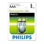 TP VISION Philips Rechargeable battery LR03 AAA, 800 mAh, 2-blister (HR03), f (R03B2A80/10)