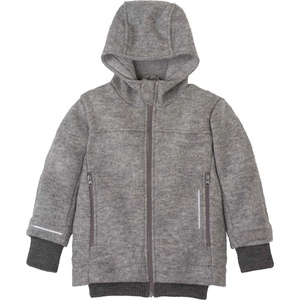 disana Детско вълнено яке disana Kid's Outdoor-Jacke Wool jacket - Grau - размер 98/104 (EU) (703-6087-0311)