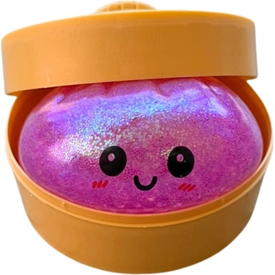 Squishy Dumpling MEGA XXL obří mačkací knedlíček 14 cm růžová