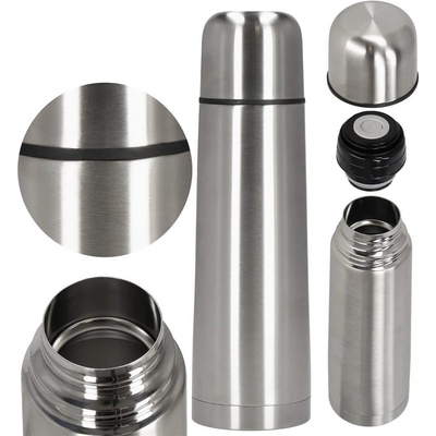 Springos Termoska KI0133 strieborná 1 l