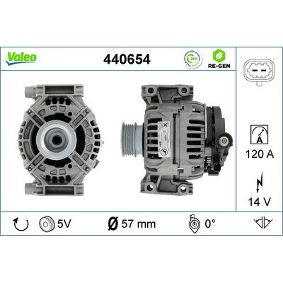 Alternátor VALEO 440654