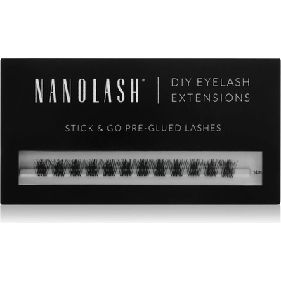 Nanolash DIY Eyelash Extensions sada na domáce predĺženie rias Harmony 36 ks