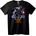 NOONEBRAND Тениска Кошмарът преди Коледа на Тим Бъртън - 2XL, Black