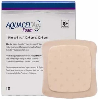 Aquacel AG foam ADH. 12,5 x 12,5 cm 10 ks
