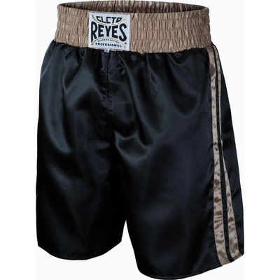 Cleto Reyes Мъжки боксови шорти Cleto Reyes Satin black/gold