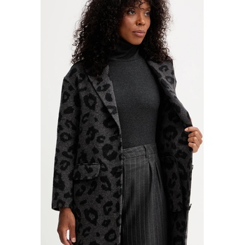 Silvian Heach Палто с вълна Silvian Heach JUAN в сиво GPA25015CP (GPA25015CP)