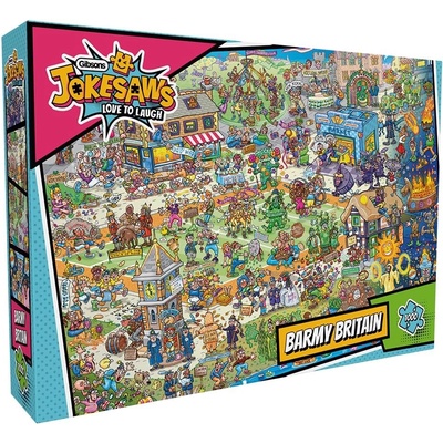 Gibsons Пъзел Gibsons от 1000 части - Лудата Великобритания (G7152)