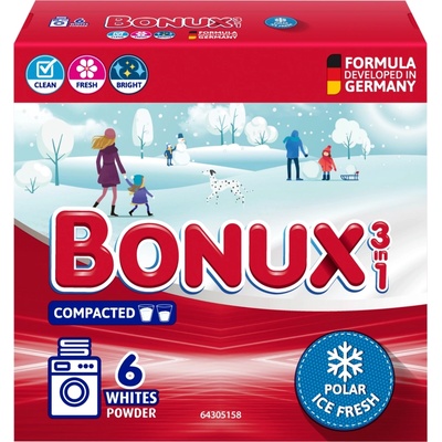 Bonux Пудра Bonux 6PD Ice Fresh