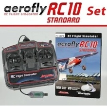 Ikarus Aerofly RC10 Standard DVD pre Windows 10/11 s USB ovládačom