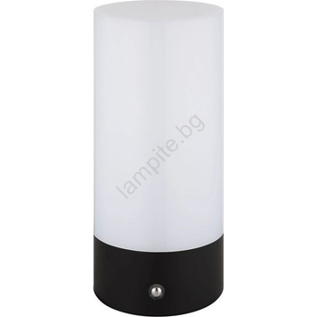 GLOBO 21040SRGB - LED RGB настолна лампа LEX 1, 8W/5V 1500 mAh черна (GL8430)