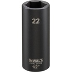 DEWALT Вложка ударна удължена DeWALT 22 мм 1/2" DT7556 (DT7556)