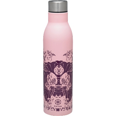 GAIAM Бутилка за пиене Easy-Grip 740 ml, Floral - 1 бр