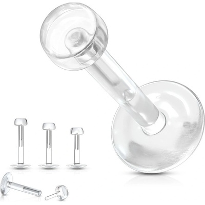 Šperky4U piercing dobrady labreta BioFlex LB0038-1210