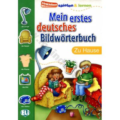 Mein erstes deutsches Bildwörterbuch zu Hause obrázkový slovník pr