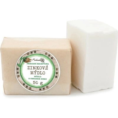 Medarek přírodní mýdlo pro zarudlou pokožku a děti od narození Zinkové mýdlo 50 g