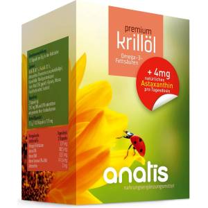 anatis Naturprodukte Масло от крил Preimum - 100 капсули