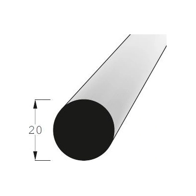Lišta kruhová buk prům.20mm, délka 90cm