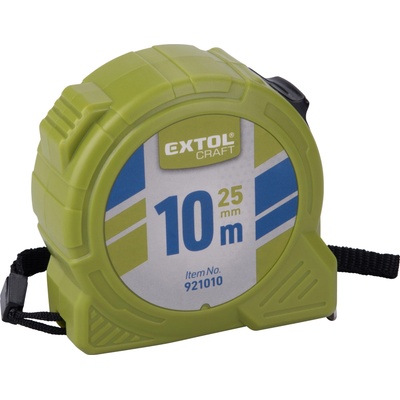 Extol измервателна лента с 1 спирка; 10 м x 25 мм