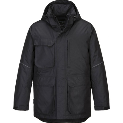 Portwest kx3 parka kx360 / Изолирано водоустойчиво яке - черно s (kx360bkrs)