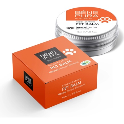 Benepura Регенериращ мехлем за лапички, кожа и нос за домашни любимци - 40мл