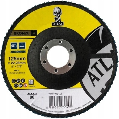 Norton brúsny lamelový kotúč 125 x 22 mm 78072707161