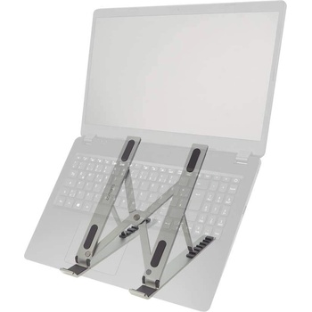 4smarts Foldable 2.0 Aluminium Stand for Laptops - сгъваема алуминиева поставка за MacBook и лаптопи до 17 инча (сребрист)