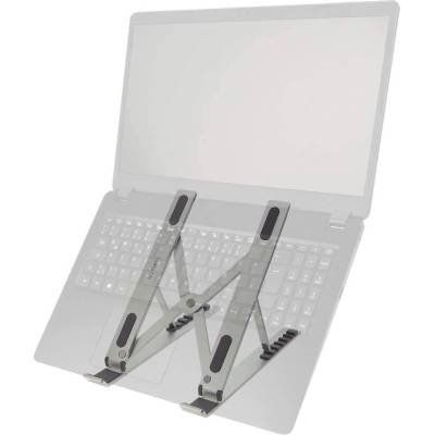 4smarts Foldable 2.0 Aluminium Stand for Laptops - сгъваема алуминиева поставка за MacBook и лаптопи до 17 инча (сребрист)