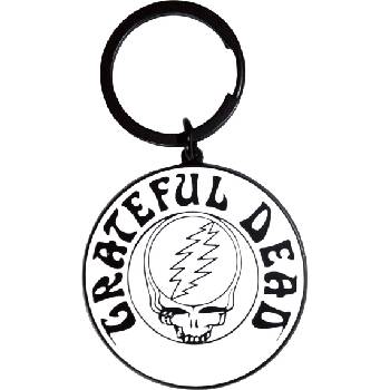 Grateful Dead Steal Your Face Mono Black Ключодържател (GRATEKEY13)