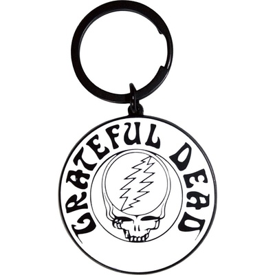 Grateful Dead Steal Your Face Mono Black Ключодържател (GRATEKEY13)