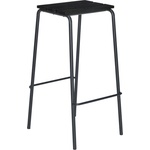 Hübsch Черни бар столове в комплект 2 бр. (височина на седалката 76 cm) Stilt - Hübsch (991910)