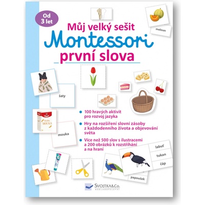Můj velký sešit Montessori - první slova