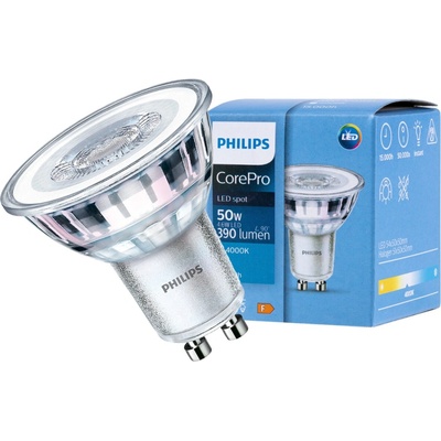 Philips LED žiarovka GU10 4,6W 390L neutrálna biela