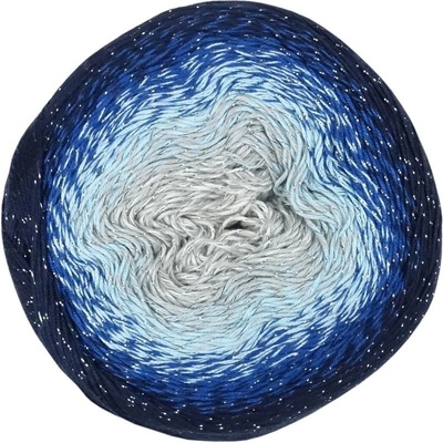 YarnArt Flowers Moonlight 3261 modro sivá