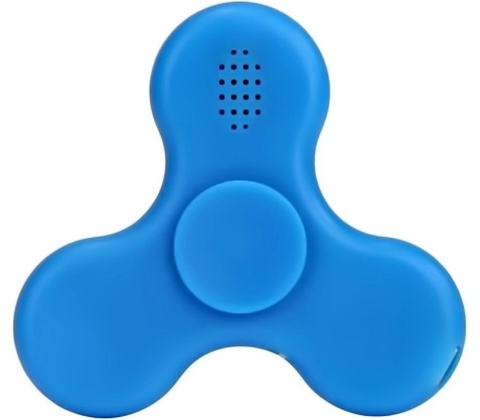 Fidget Spinner LED s BT modrý