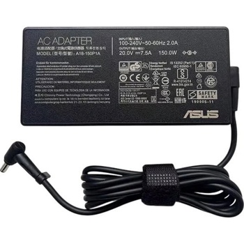 Makki Захранване (заместител) за лаптопи ASUS, 20V/7.5A/150W, жак 6.0 mm x 3.7mm (MAKKI-NA-AS-89)