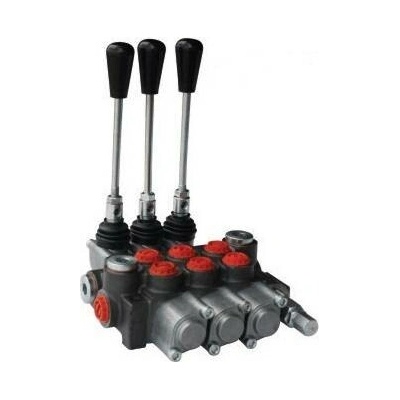 Hydraulický rozvaděč třípáčkový dvoučinný P40