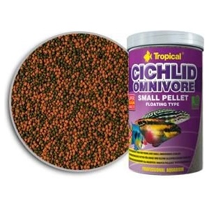 Tropical Cichlid Omnivore Pellet - Small 1000мл/360г