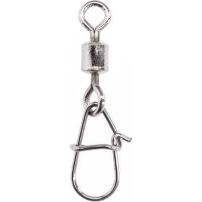 Mikado Karabina s obratlíkem Round Snap S 10 ks