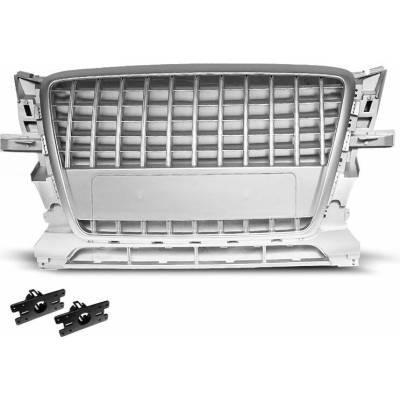 TUNING-TEC Predná maska, AUDI Q5, 2008-2009, STRIEBORNÁ S-LINE STYLE