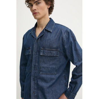 IRO Дънкова риза iro в тъмносиньо със свободна кройка mp18fanja (mp18fanja)