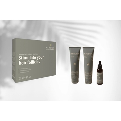 Natulique Anti-Hair Loss šampon 250 ml + kondicionér 250 ml + sérum 50 ml box