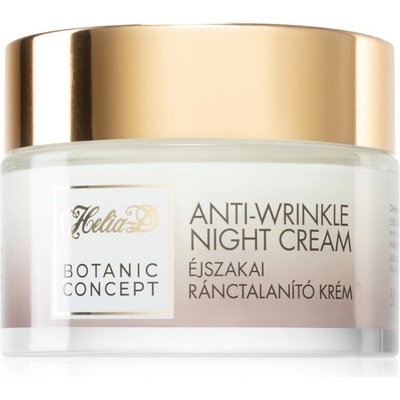 Helia D Botanic concept s tokajským vínnym extraktom a bakuchiolom nočný krém 50 ml