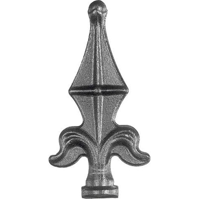 PSG Kovaný hrot - špička pre kovaný plot a bránu 40.060.02, 115x58 mm, základňa 20 mm